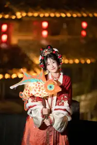 YiTuYu Art Language Vol.8565 Xiao He: Captivating Hanfu Elegance & Traditional Charm for Lunar New Year-23