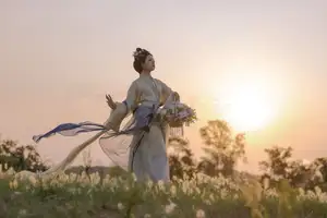 Ethereal Bao Xian - YiTuYu Art Language Vol.8563: Ancient Grace in a Floral Dreamscape-0