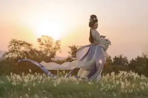 Ethereal Bao Xian - YiTuYu Art Language Vol.8563: Ancient Grace in a Floral Dreamscape-8