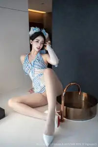 XingYan Vol.399 Ruan Fu Fu's Enchanting Maid Charm Unveiling the Captivating Beauty of Star Face Model-20