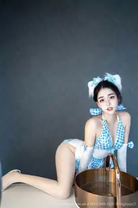 XingYan Vol.399 Ruan Fu Fu's Enchanting Maid Charm Unveiling the Captivating Beauty of Star Face Model-2