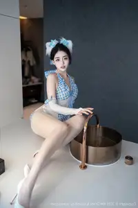 XingYan Vol.399 Ruan Fu Fu's Enchanting Maid Charm Unveiling the Captivating Beauty of Star Face Model-15