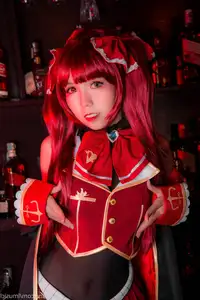 Coser lMusicl's Alluring Marine Senchou Cosplay (25P) - Captivating Hololive VTuber Pirate Captain-4