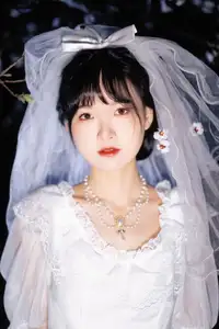 YiTuYu Vol. 8635: Ren Hai Bu's Dreamy White Dress Amidst Blossoms-20