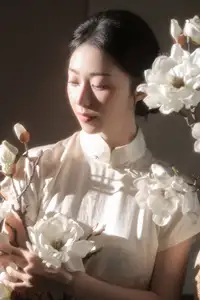 YiTuYu Vol.8655: Fen Mian Gu Niang – Timeless Elegance in Classic Qipao. Discover Asian Beauty and Grace.-6