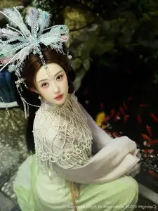 XiuRen No.10736: Li Shuang Er's Ancient Charm & Mesmerizing Guzheng Melody-40