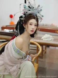 XiuRen No.10736: Li Shuang Er's Ancient Charm & Mesmerizing Guzheng Melody-17