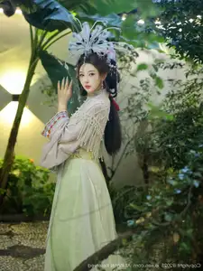 XiuRen No.10736: Li Shuang Er's Ancient Charm & Mesmerizing Guzheng Melody-39