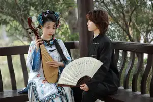 YiTuYu Vol.8634 A Ming: Captivating Ancient Beauty & Intimate Gaze-5