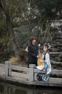 YiTuYu Vol.8634 A Ming: Captivating Ancient Beauty & Intimate Gaze-7