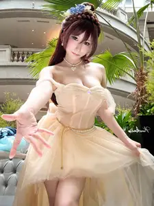 Coser Hane Ame Shines in Her 2025 Birthday Dress Captivating Elegance and Alluring Charm!-22