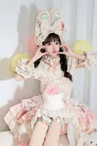 YiTuYu Vol.8557: Xia Yu Xiao Nian as a Sweet Pastel Lolita Doll – Adorable & Exquisite Fashion-0