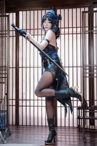 Coser Xuan Xiao Xue Jie as Yang Yang: Unveiling the Mysterious Allure of an Elegant Warrior Part01-1