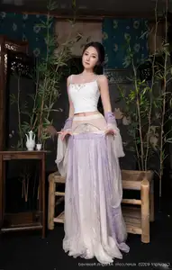 Discover Yu Zi Jiang Fish's Ethereal Beauty in XiuRen No.10737 Traditional Attire. Explore Asian Grace and Charm!-6
