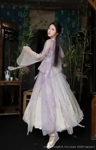 Discover Yu Zi Jiang Fish's Ethereal Beauty in XiuRen No.10737 Traditional Attire. Explore Asian Grace and Charm!-11
