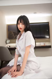 Kiko Mogi: Alluring Beauty in Nurse Uniform - XiuRen No.10373 Collection-0