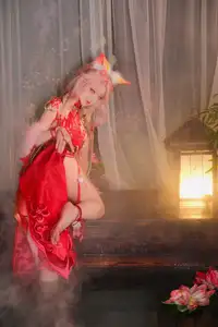 Coser Maeno Taita Transforms into Yulinglong (Naraka Bladepoint): A Captivating Mythical Beauty.-35