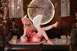 Coser Maeno Taita Transforms into Yulinglong (Naraka Bladepoint): A Captivating Mythical Beauty.-0