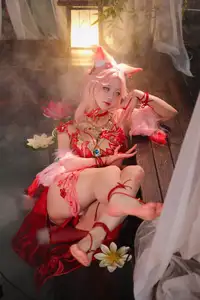 Coser Maeno Taita Transforms into Yulinglong (Naraka Bladepoint): A Captivating Mythical Beauty.-29