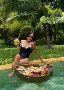 Runner-up Thao Nhi Le's Sizzling Glamour: Alluring Resort Style Before Announcing Foreign Boyfriend-0