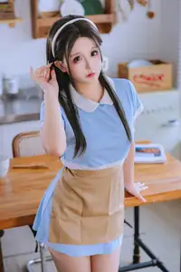 Sweet Charm of Coser Hina Jiao in "Cake Salesperson" Photoshoot Part02-7