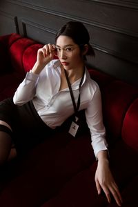 YiTuYu Vol.8298 Sang Ni: Elegant Professional Office Lady Style-13