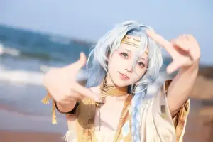 Coser G44 Won't Get Hurt Shines as Reverse: 1999 Character 37 on a Sunny Beach-10