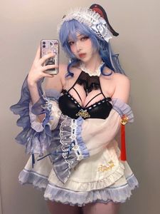 Coser Bao Zou Li Yu Wang: Captivating Pink Hair Silver Metallic Suit Cosplay-5