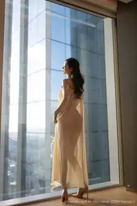 XiuRen No.10619 Tang An Qi: Captivating Grace in Sheer Tulle Elegance-38