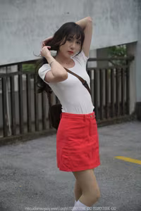 IESS SXJ No.2055: Tuan Tuan - Natural Charm of Chinese Model in Youthful Urban Style-0