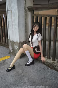 IESS SXJ No.2055: Tuan Tuan - Natural Charm of Chinese Model in Youthful Urban Style-8