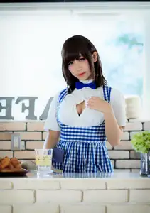 Moe Iori: Charming Cafe Girl in 'Monday's Girl' Part02-46