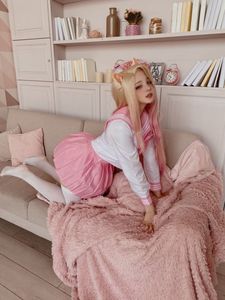 Yae Miko Genshin Impact Cosplay by Bao Zou Li Yu Wang Amidst Sakura Blossoms-11