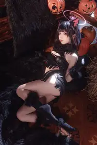 Coser Shi Liang Yu: Enchanting Kazuha Halloween Transformation (34P)-14