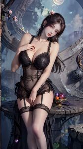 AI Generated Tang Zichen: Exquisite Beauty from Long She Yan Yi-10