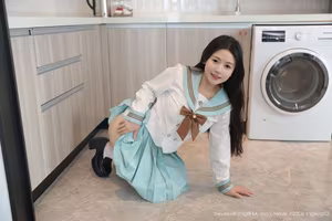 Lin Jia Xin Charming in Schoolgirl Outfit: Captivating XiuRen No.10379 Photo Set-2
