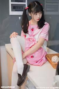 MTYH Vol.218 Strawberry Crush: Charming Girl in Adorable Pink Strawberry Dress-0