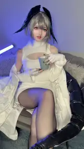 Coser Shan Qi Lei Na: Enchanting Akenaizi Huohaia Vertical Sweater Look Part02-9