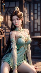 AI Generated Xiao Xun'er Part04: Captivating Eastern Fantasy Beauty-13