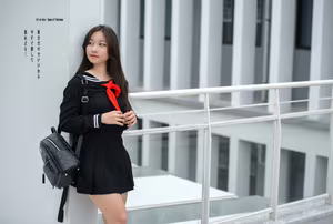 VGU No.17: Radiant Youth on Campus: VGU Student's Dynamic School Style-6