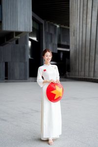 Hoang Khanh Ly 'Hot Girl at Boarding House': Pure Vietnamese Beauty Graces National Day 2/9-9