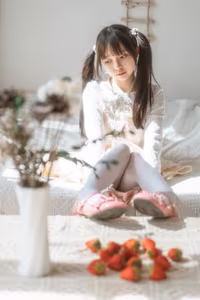 Coser Liu Wei Di Huang Jiang: Xiao Yi LOX Lolita - Enchanting Dreamy Beauty in a Delicate Photoshoot-10