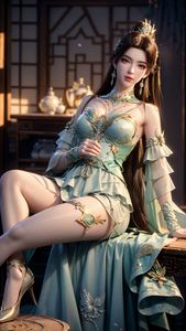 AI Generated Xiao Xun'er Part03: Alluring Traditional Beauty-13