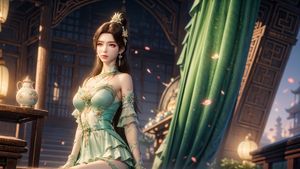 AI Generated Xiao Xun'er Part03: Alluring Traditional Beauty-14