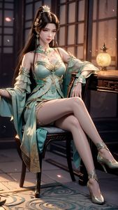 AI Generated Xiao Xun'er Part03: Alluring Traditional Beauty-1