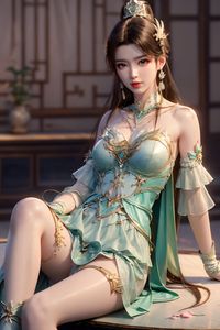 AI Generated Xiao Xun'er Part03: Alluring Traditional Beauty-2