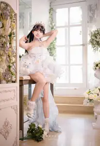 Coser Mumu Momo: Eternal Princess Birthday Day Photoshoot - Enchanting & Dreamy Collection (54P)-10