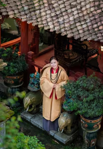 XVG No.18 - Elegant Vietnam: Captivating Traditional Beauty in a Sacred Setting-12