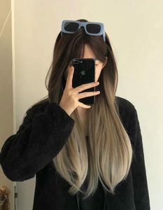 Striking Red Pink Ombre Hair Dye Style Unique & Captivating-2