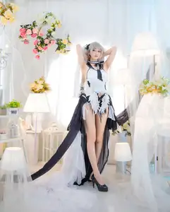 Coser Dong Ma Lu Sha Transforms into Azur Lane's Formidable: A Stunning Bridal Cosplay (16P)-7